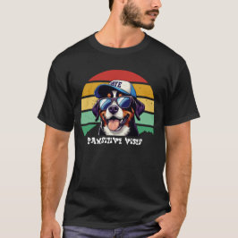 Underbarare Hund för schweiziska bergsområden med T Shirt