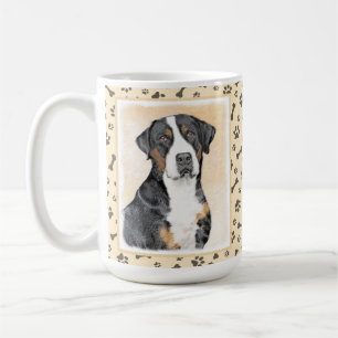 Underbarare Hund för schweiziska bergsområden - or Kaffemugg