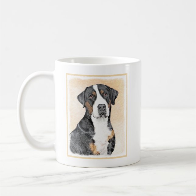 Underbarare Hund för schweiziska bergsområden - or Kaffemugg (Vänster)