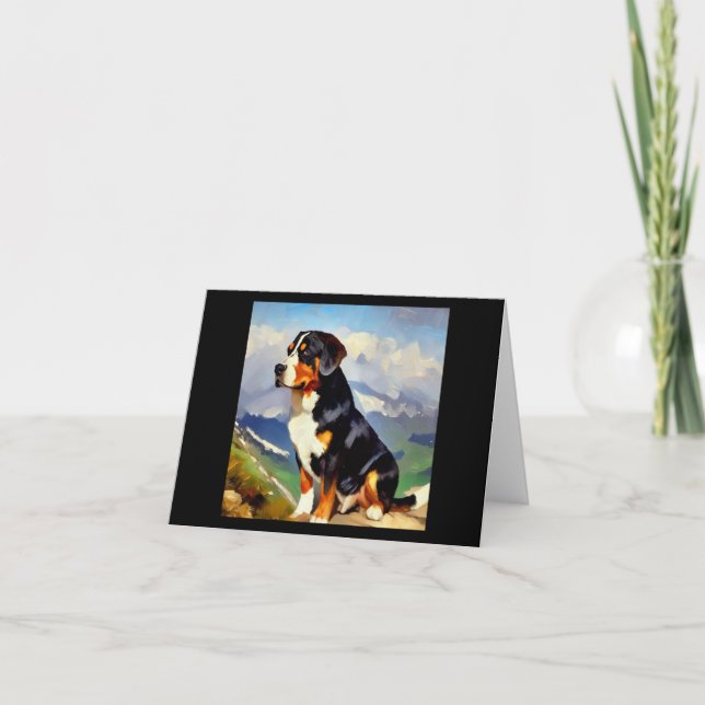 Underbarare Hund i Schweiz Kort (Framsida)