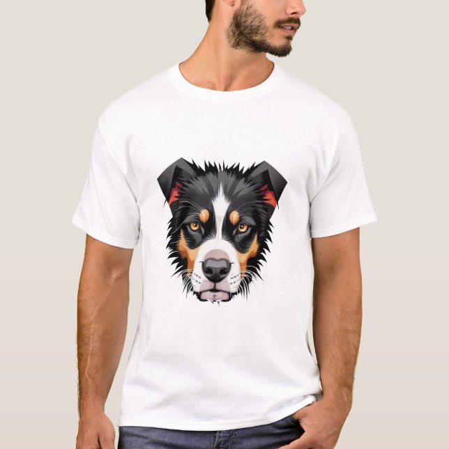 Underbarare Hund i Schweiz T Shirt (Framsida)