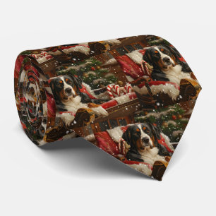 Underbarare Hund i schweiziska berget Slips