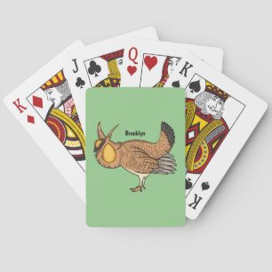 Underbarare illustration av tecknaden för präriehö casinokort