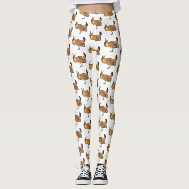 Underbarare illustration av tecknaden för präriehö leggings (Framsida)