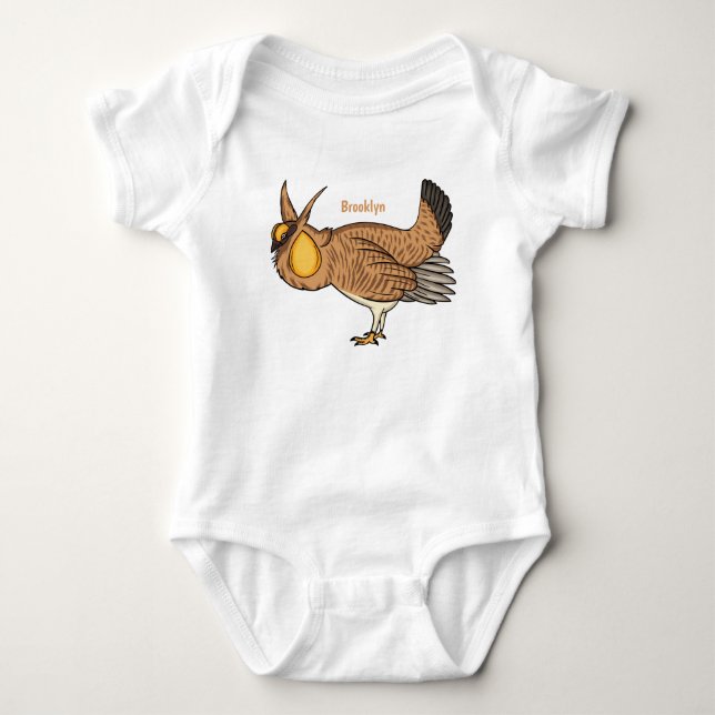 Underbarare illustration av tecknaden för präriehö t shirt (Framsida)