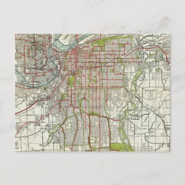 Underbarare Kansas City Vykort (Framsida)