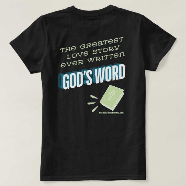 Underbarare Kärlek-artikeln T-Shirt (Design baksida)