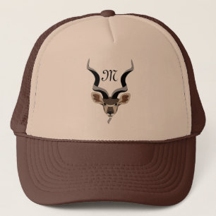 Underbarare Kudu Antelope Monogram Keps