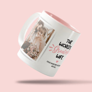 Underbarare maka 2 fotopatonkaffe Mugg