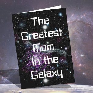 Underbarare Mamma i Galaxy-Mors dag Kort