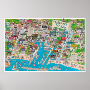 Underbarare Marina Poster