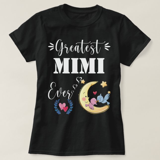 Underbarare Mimi nånsin Plus Storlek Granny I Kärl T Shirt (Design framsida)
