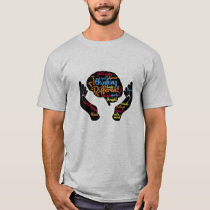 Underbarare Minds Tänka skiljer sig åt T-Shirt