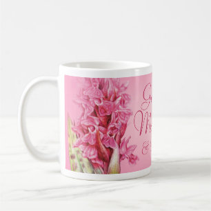 Underbarare Mor & rosa orchid mugg