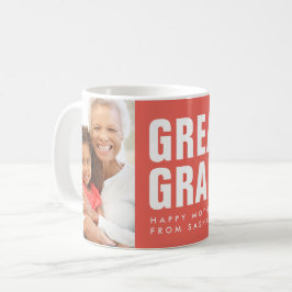 Underbarare. Mormor. Mors dag fotokaffe Mugg