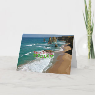 Underbarare Ocean Road, Australien - God jul Kort