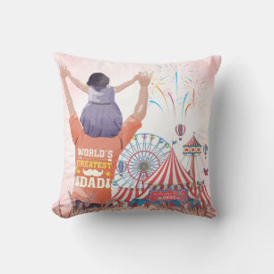 Underbarare Pappa Circus Pillow Kudde
