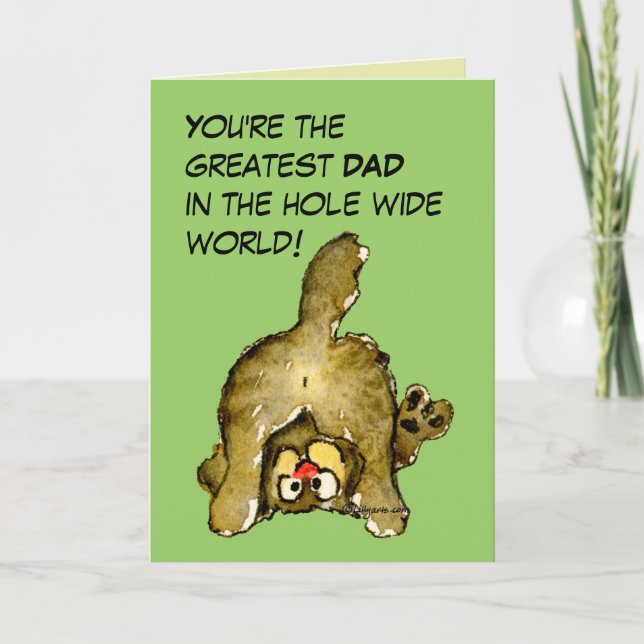 Underbarare Pappa-kort Kort (Framsida)