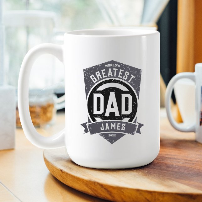 Underbarare Pappa någonsin Modern Fars dag-gåva Kaffemugg (Skapare uppladdad)