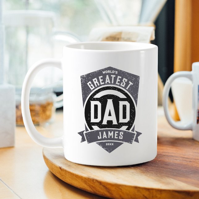 Underbarare Pappa någonsin Modern Fars dag-gåva Kaffemugg (Skapare uppladdad)