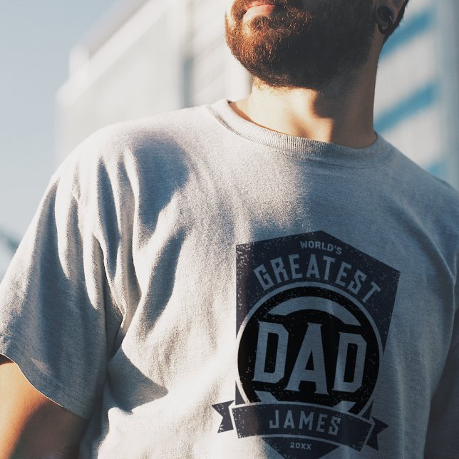Underbarare Pappa någonsin Modern Fars dag-gåva T Shirt (Skapare uppladdad)
