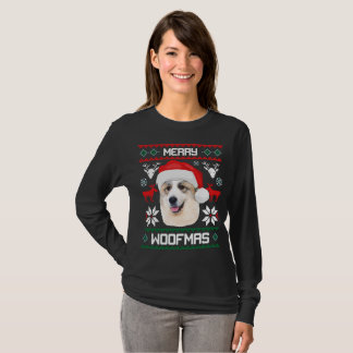 Underbarare Pyrenéerna Merry Woofmas julafton T Shirt