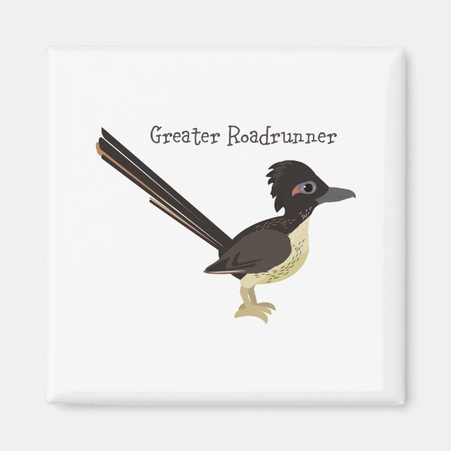 Underbarare Roadrunner Magnet (Framsidan)