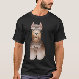 Underbarare Schnauzer T-shirt-apparat T-shirt
