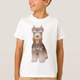 Underbarare Schnauzer T-shirt-apparat Tröja