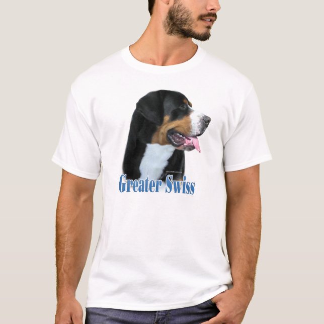 Underbarare schweiziska berget Hund Namn Tröja (Framsida)