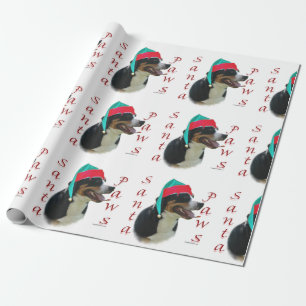 Underbarare schweiziska berget Hund Santa Tassar Presentpapper