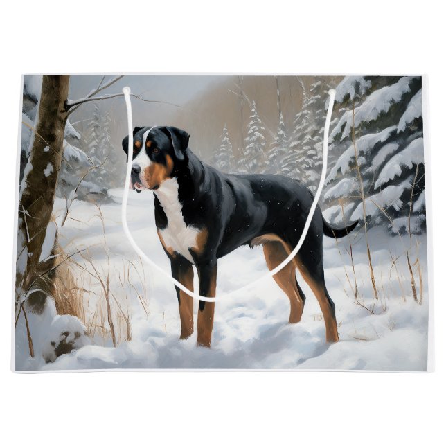 Underbarare schweiziska berget Låt det snöa jul (Framsidan)