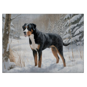 Underbarare schweiziska berget Låt det snöa jul