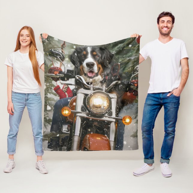 Underbarare schweiziska bergskorridoren fleecefilt (På plats)