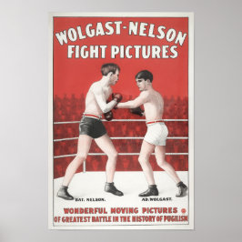 Underbarare slaget i Pugilismhistorien Poster
