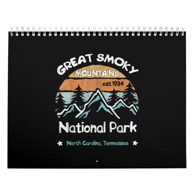 Underbarare Smoky Mountains US National Park Campi Kalender (Omslag)
