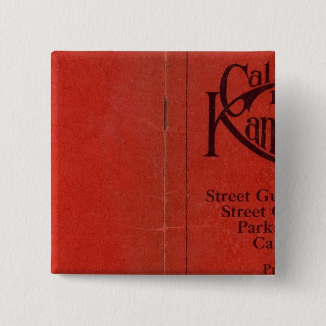 Underbarare staden Kansas Knapp (Framsida)