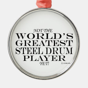 Underbarare ståltrumparen ännu Metall Ornament