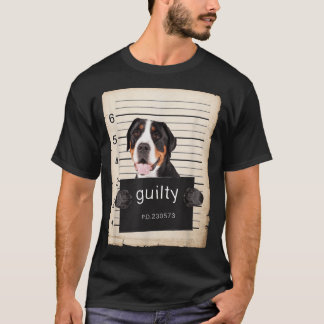 Underbarare tagning av Hund berget i Schweiz T Shirt