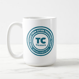 Underbarare TC-skattetest Hunt Logotyp Mugg (stor)