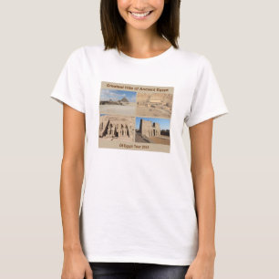 Underbarare träffar på föråldrad Egypten Tan OI 20 T Shirt