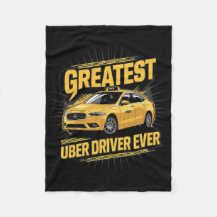 Underbarare Uber Driver någonsin Uber Driver Funny Fleecefilt