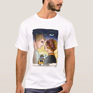 Underbarare vattenfärgstryck för Gatsby Tarot T Shirt