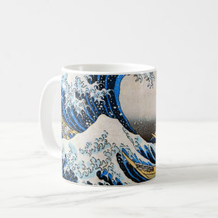 Underbarare Wave, Hokusai, Ukiyo-e Kaffemugg
