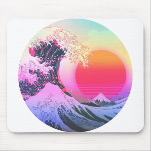 Underbarare Wave Kanagawa Vaporwave-Vintage Aestes Musmatta