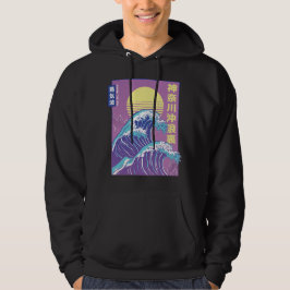 Underbarare Wave Vaporwave Kanagawa Hoodie