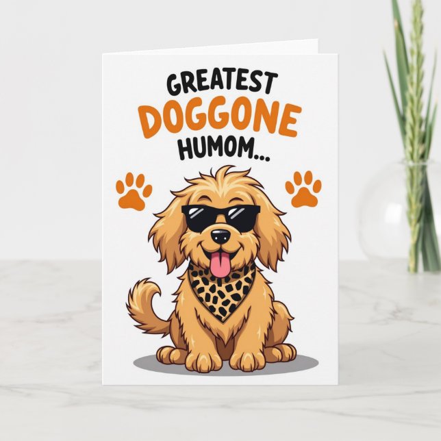 Underbaraste Humom-mamma-kort Kort (Framsida)