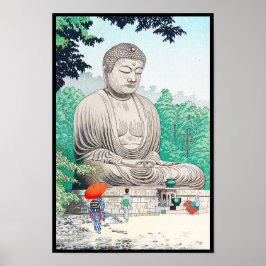 Underbaren Buddha i Kamakura FUJISHIMA TAKEJI Poster