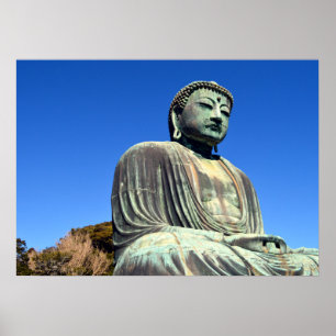 Underbaren Buddha: Kamakura, Japan Poster