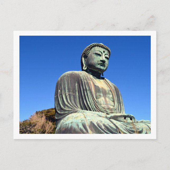 Underbaren Buddha: Kamakura, Japan Vykort (Framsida)